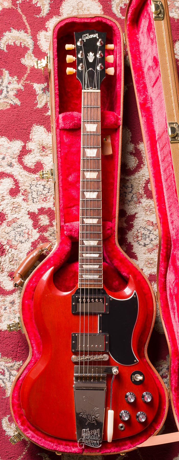 Gibson SG Standard 61's Maestro Vibrola - Vintage Cherry Segunda Mano