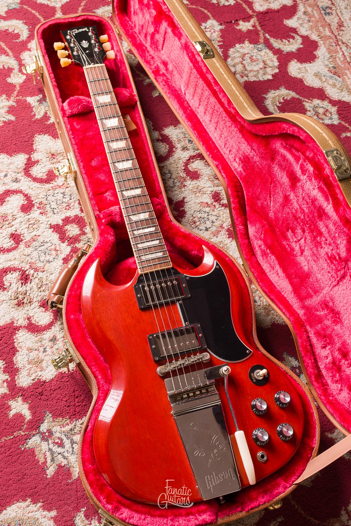 Gibson SG Standard 61's Maestro Vibrola - Vintage Cherry Segunda Mano