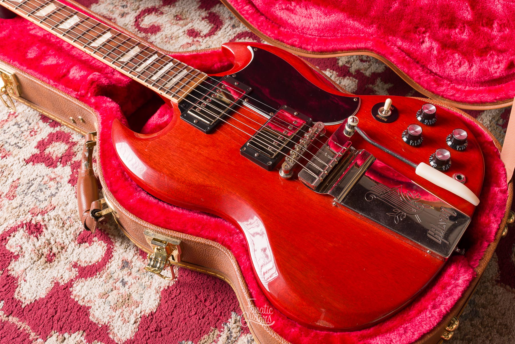 Gibson SG Standard 61's Maestro Vibrola - Vintage Cherry Segunda Mano