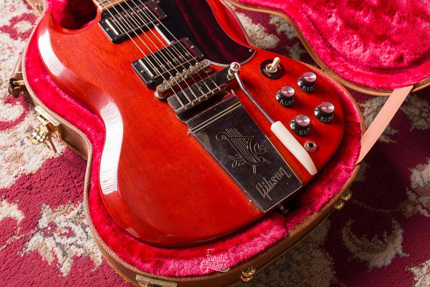 Gibson SG Standard 61's Maestro Vibrola - Vintage Cherry Segunda Mano