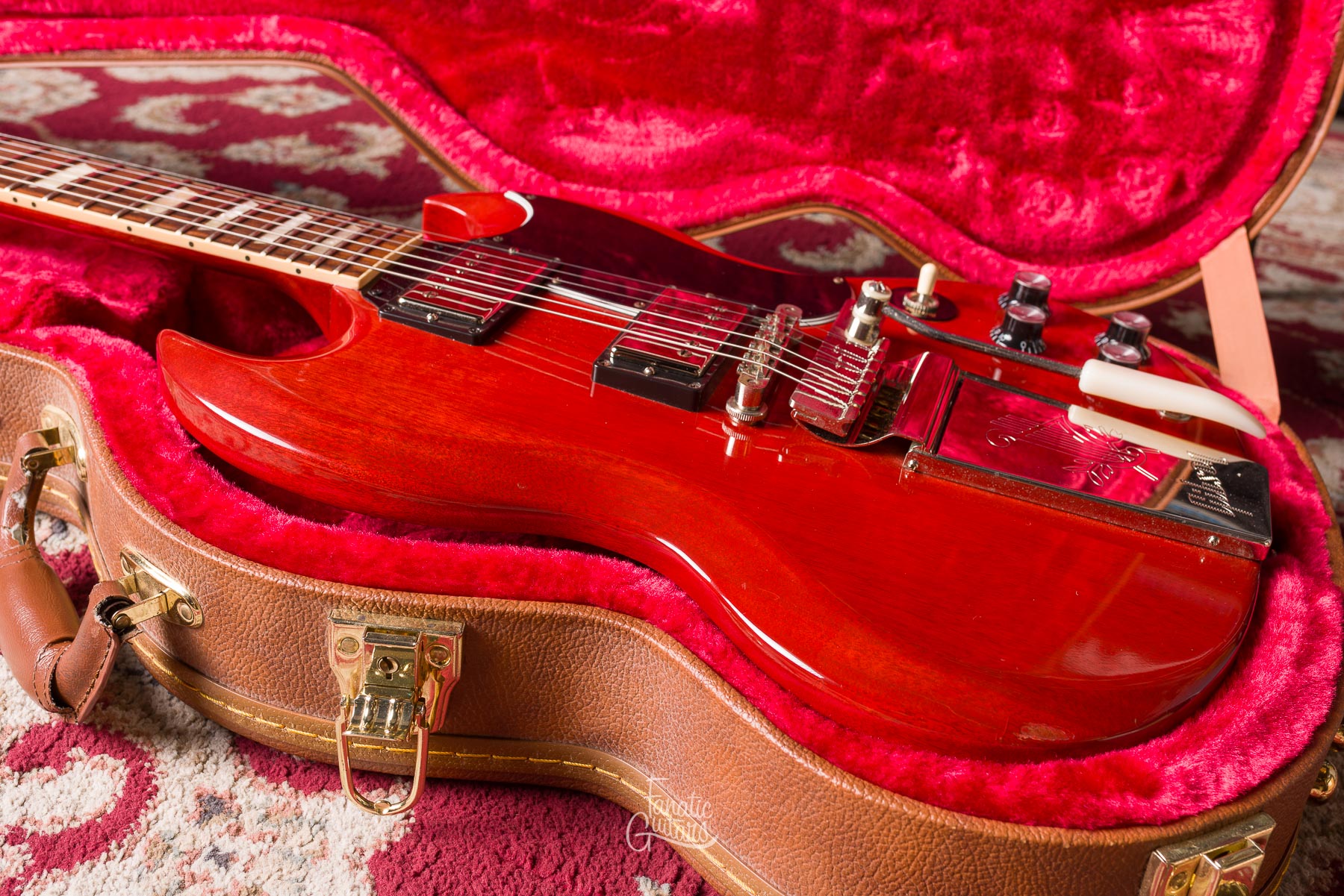 Gibson SG Standard 61's Maestro Vibrola - Vintage Cherry Segunda Mano