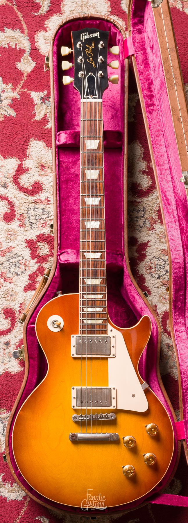 Gibson Custom Shop 1958 Les Paul Standard Reissue R8 - Honey Burst #821489 Segunda Mano