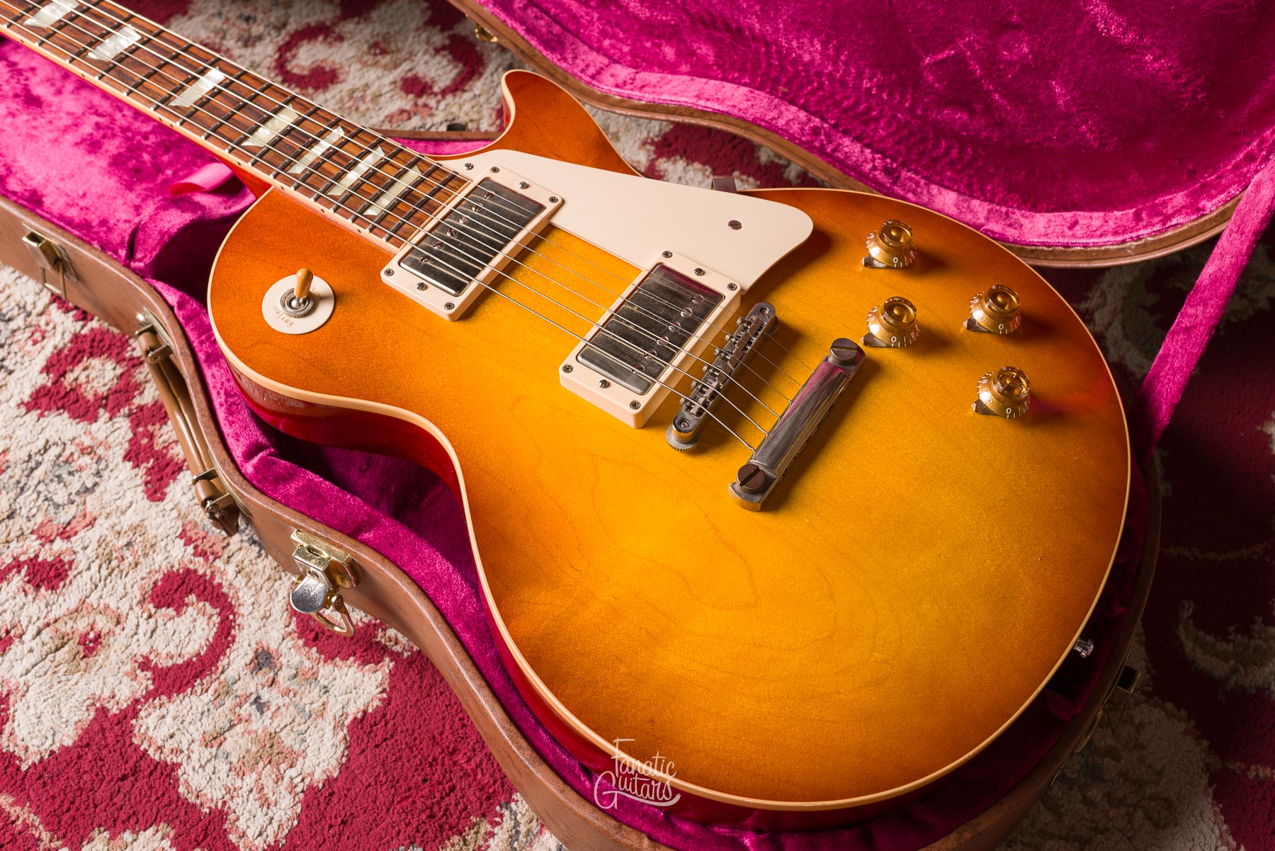 Gibson Custom Shop 1958 Les Paul Standard Reissue R8 - Honey Burst #821489 Segunda Mano