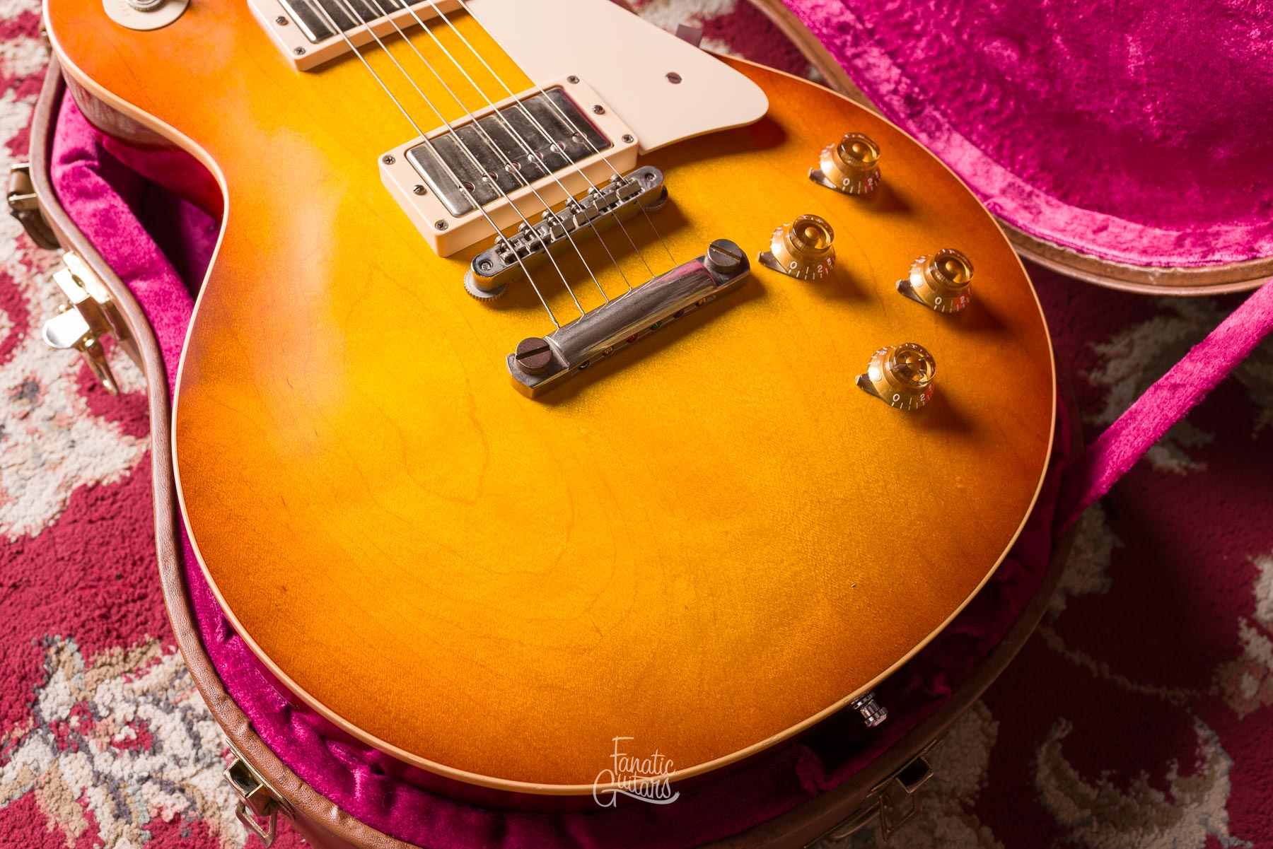 Gibson Custom Shop 1958 Les Paul Standard Reissue R8 - Honey Burst #821489 Segunda Mano