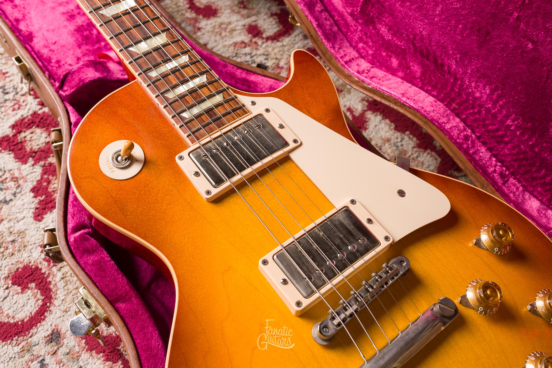 Gibson Custom Shop 1958 Les Paul Standard Reissue R8 - Honey Burst #821489 Segunda Mano