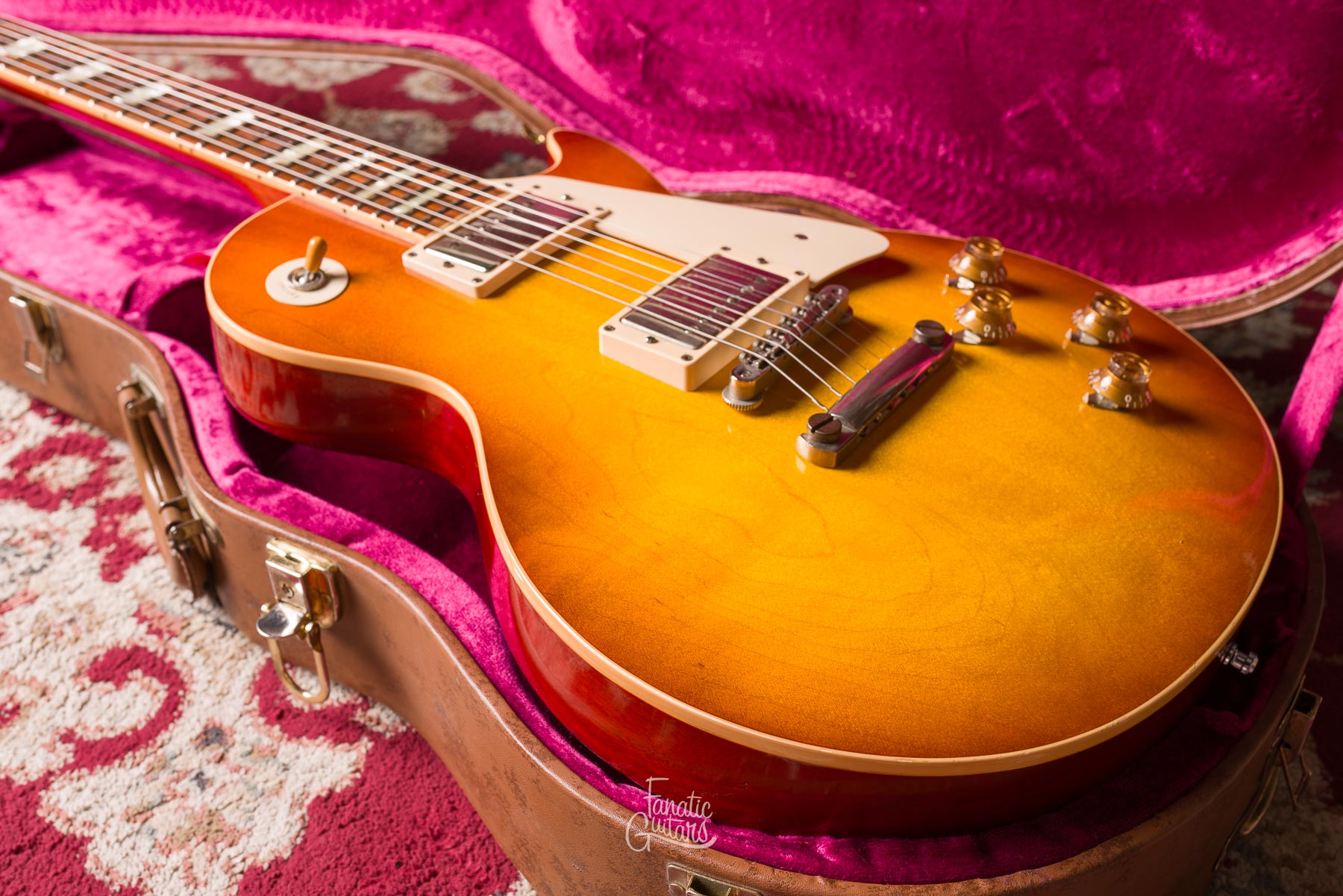 Gibson Custom Shop 1958 Les Paul Standard Reissue R8 - Honey Burst #821489 Segunda Mano