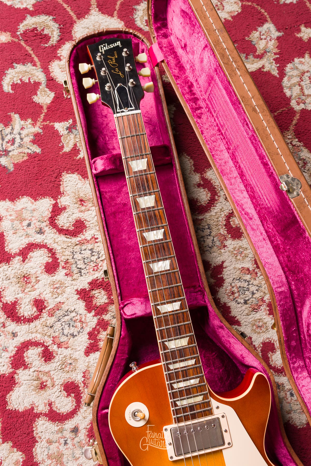 Gibson Custom Shop 1958 Les Paul Standard Reissue R8 - Honey Burst #821489 Segunda Mano