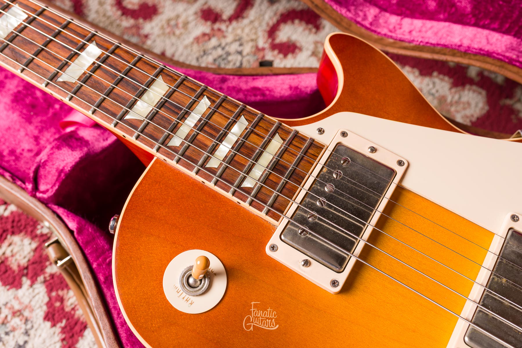 Gibson Custom Shop 1958 Les Paul Standard Reissue R8 - Honey Burst #821489 Segunda Mano