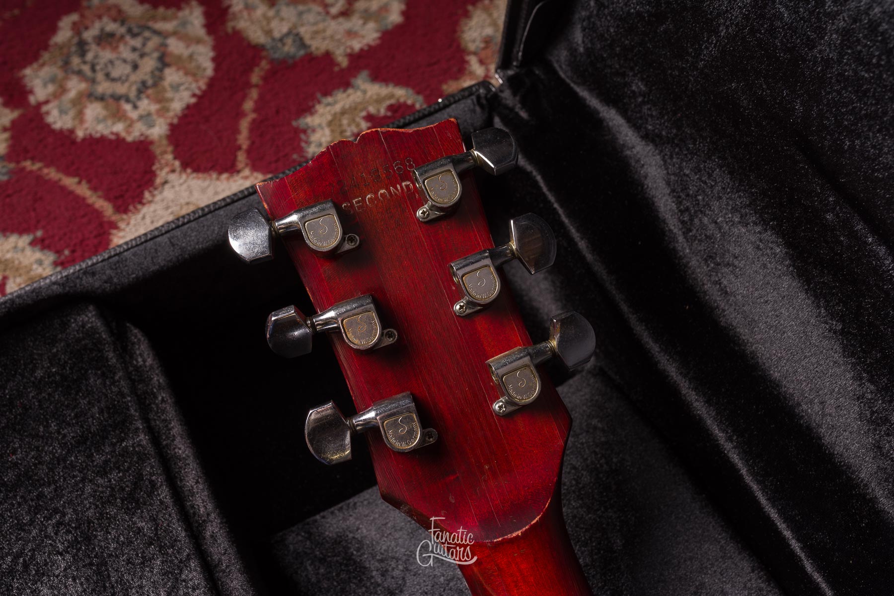 Gibson Les Paul Custom 1979 (Factory Second) - Wine Red #72418568 Second Hand