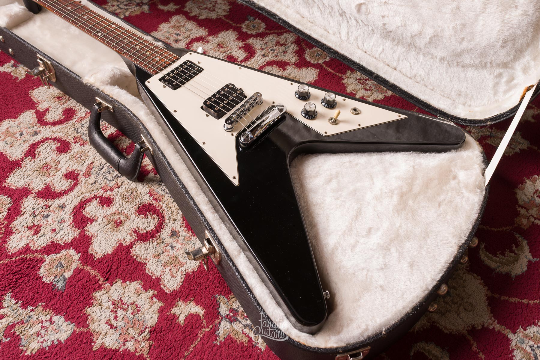 Gibson Flying V 1968 Reissue - Ebony #001991457 Second Hand