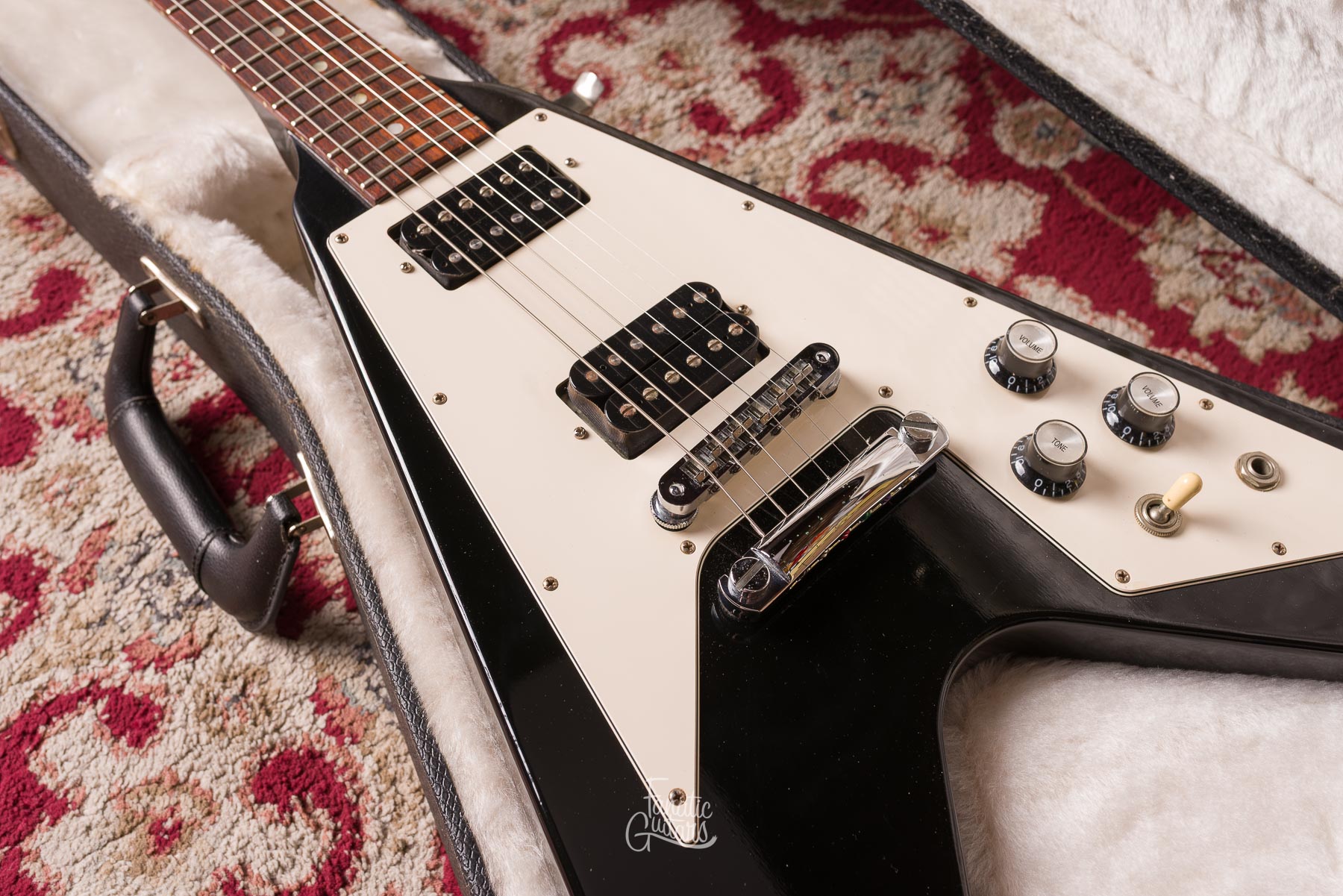 Gibson Flying V 1968 Reissue - Ebony #001991457 Second Hand