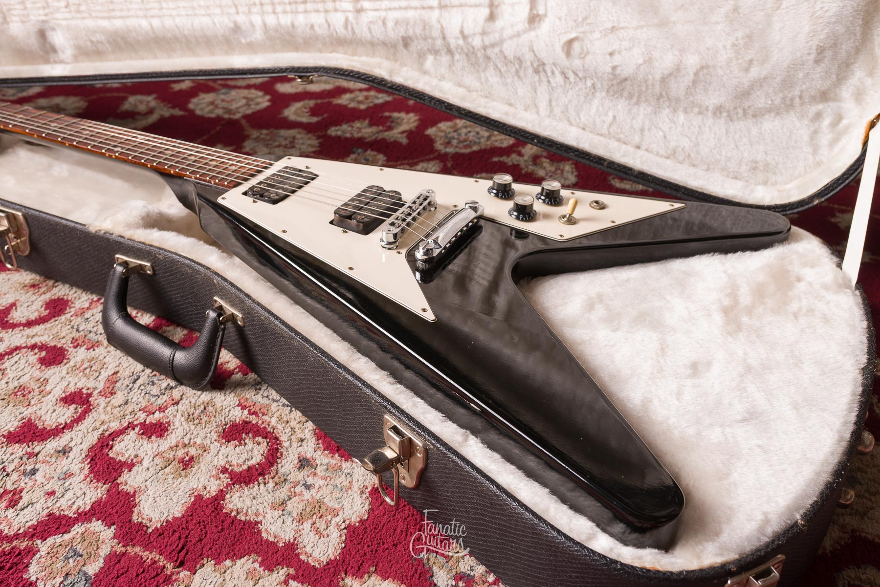 Gibson Flying V 1968 Reissue - Ebony #001991457 Second Hand