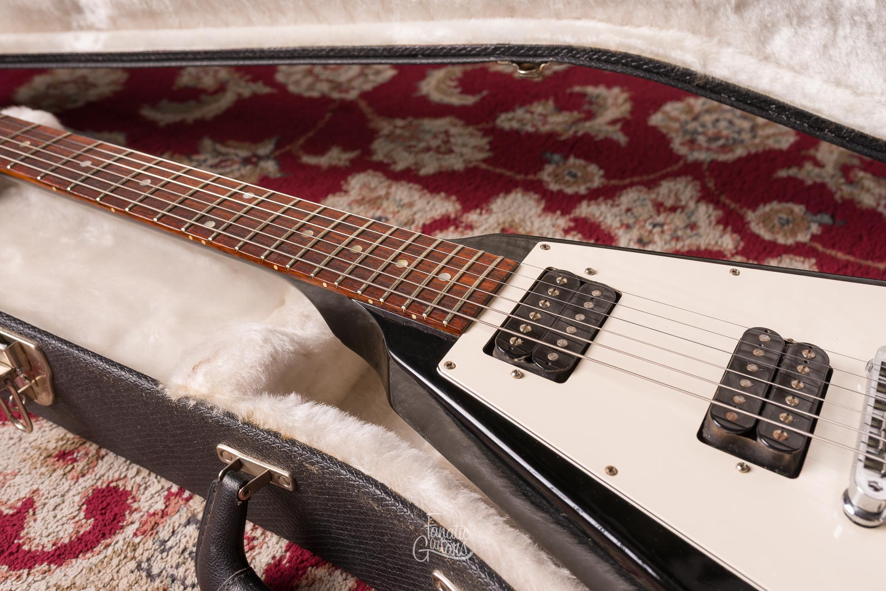 Gibson Flying V 1968 Reissue - Ebony #001991457 Second Hand