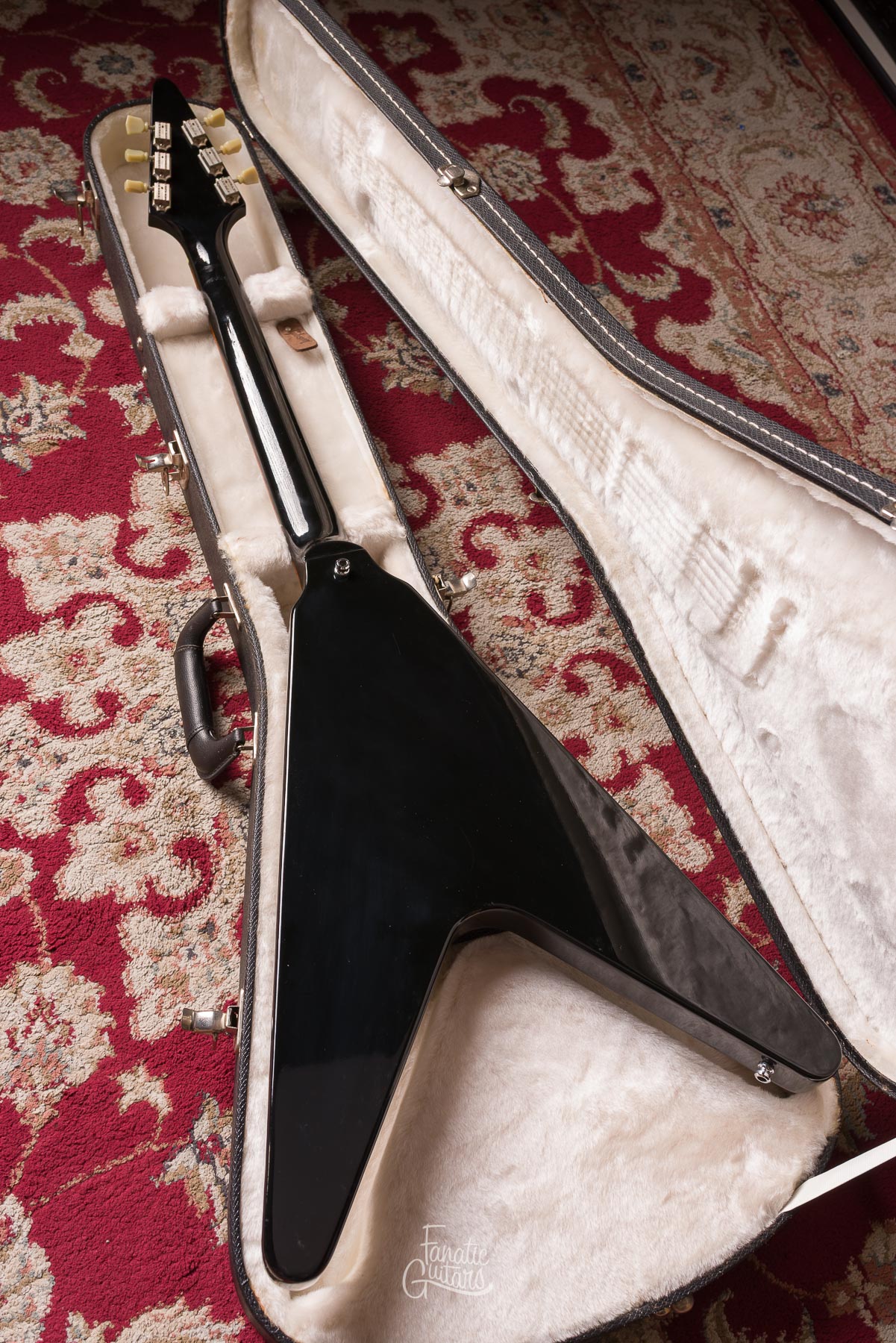 Gibson Flying V 1968 Reissue - Ebony #001991457 Second Hand