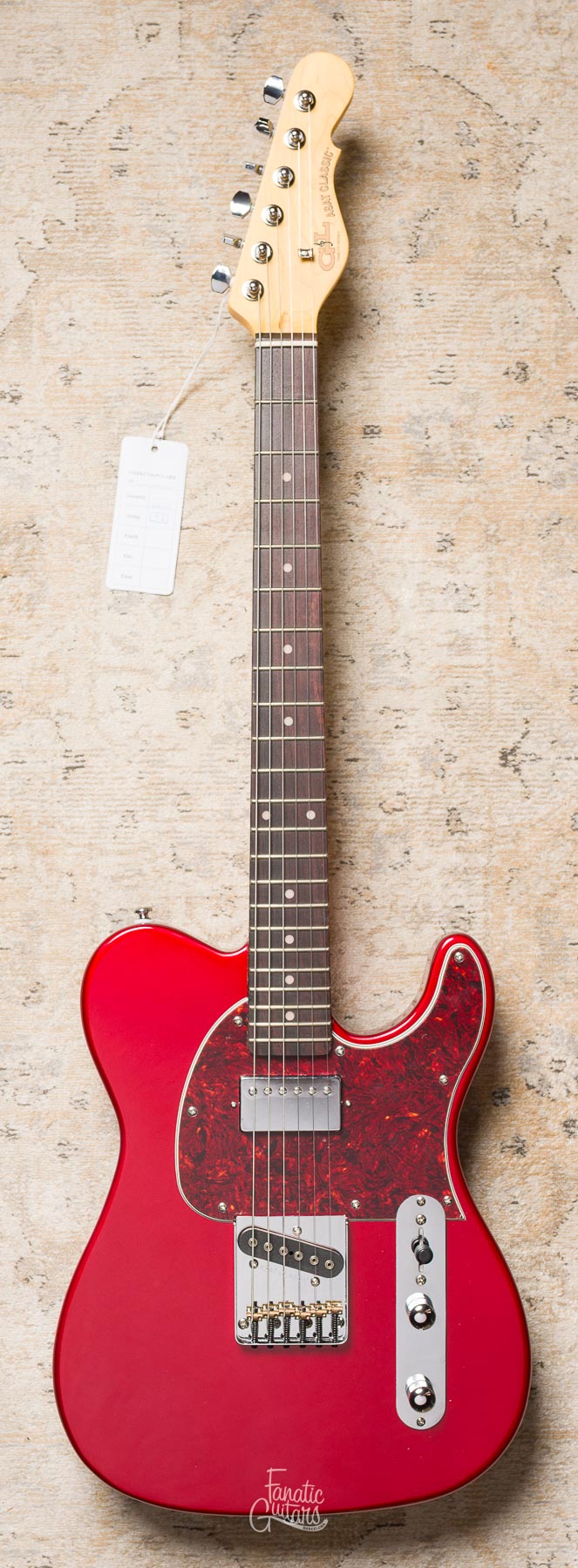 G&L Tribute Series ASAT Bluesboy - Candy Apple Red #231217623