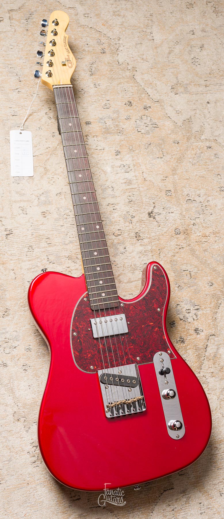 G&L Tribute Series ASAT Bluesboy - Candy Apple Red #231217623