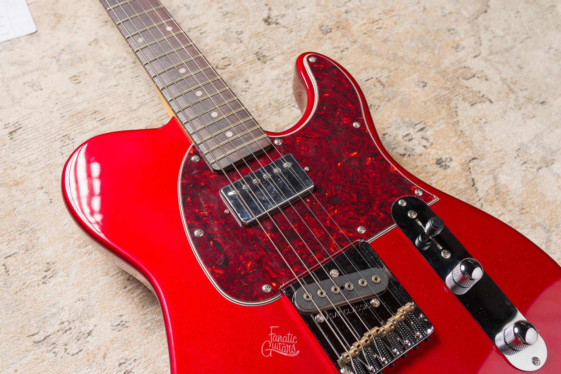 G&L Tribute Series ASAT Bluesboy - Candy Apple Red #231217623