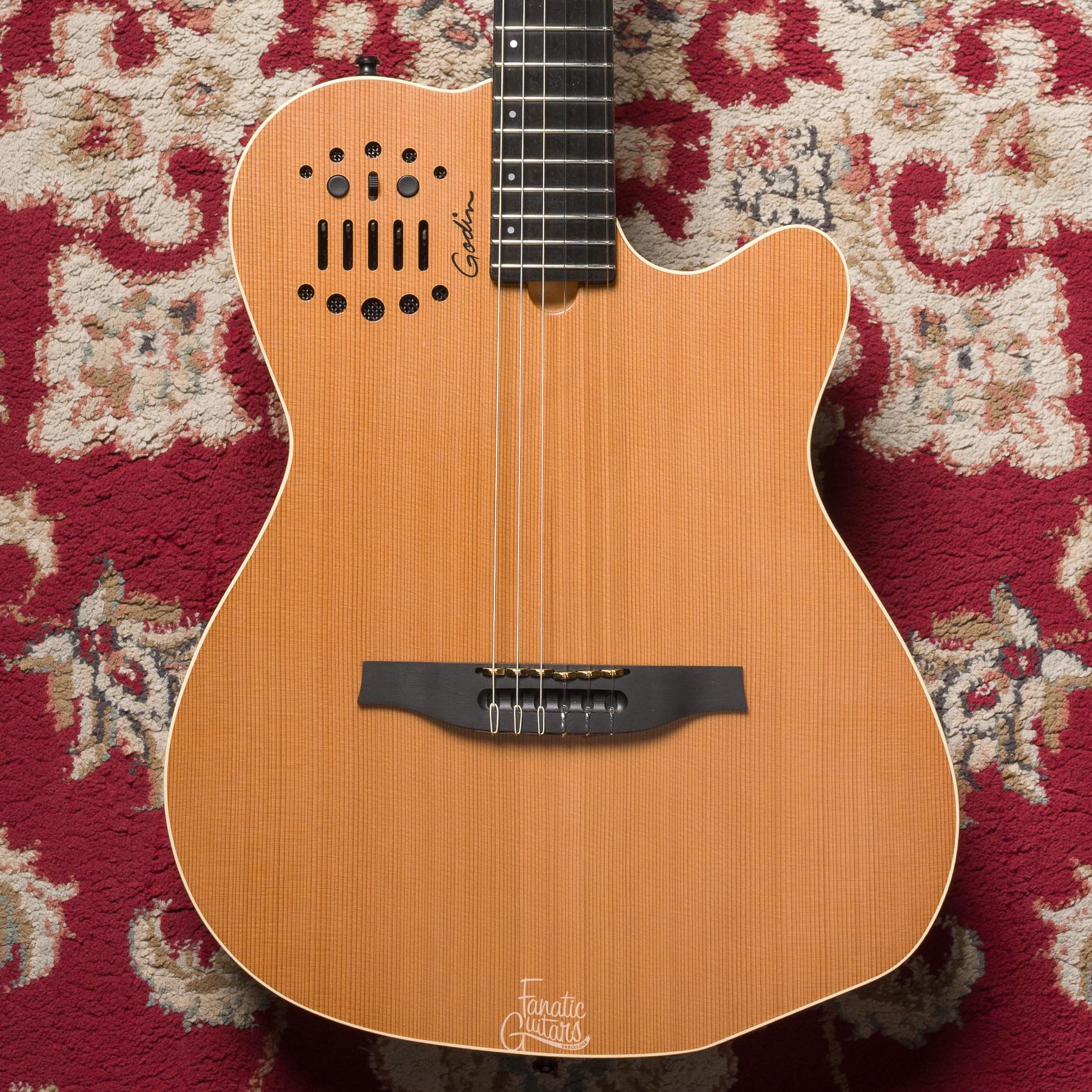 Godin Multiac ACS Slim SA Nylon - Natural #19493106 Segunda Mano