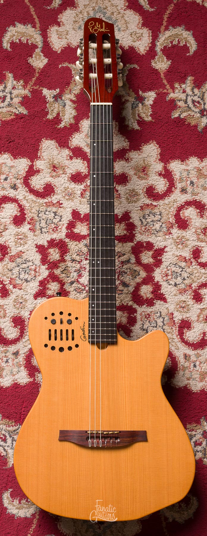 Godin Multiac ACS Slim SA Nylon - Natural #17483129 Segunda Mano