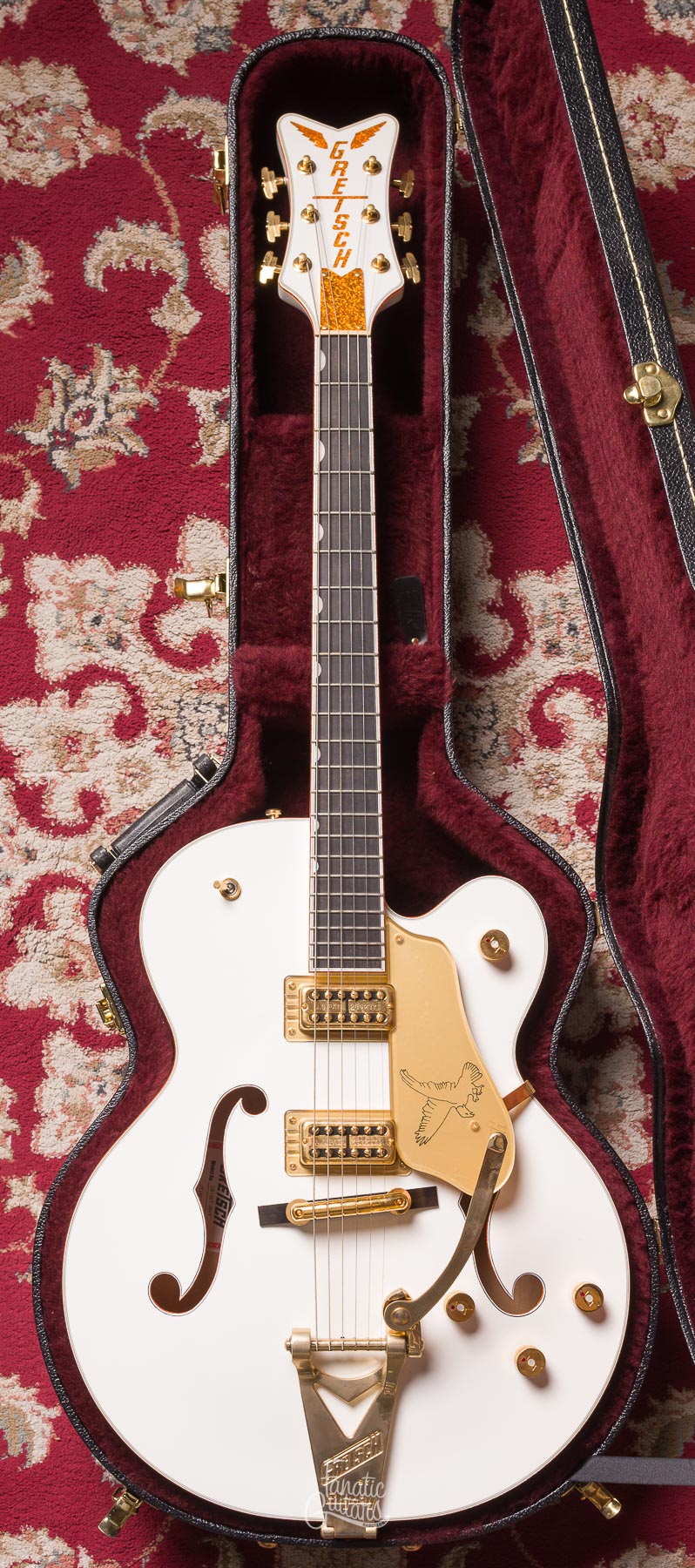 Gretsch G6136T-WHT The White Falcon #JT18041748 Segunda Mano
