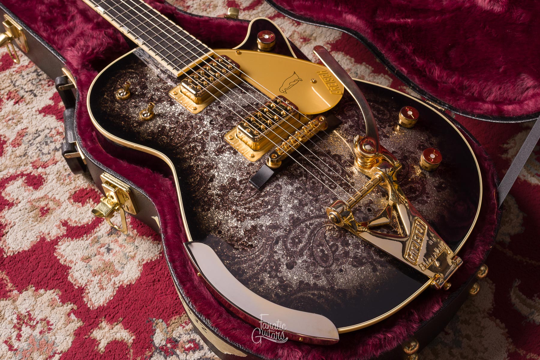 Gretsch G6134TG Limited Edition Paisley Penguin - Black #JT23041332 Second Hand