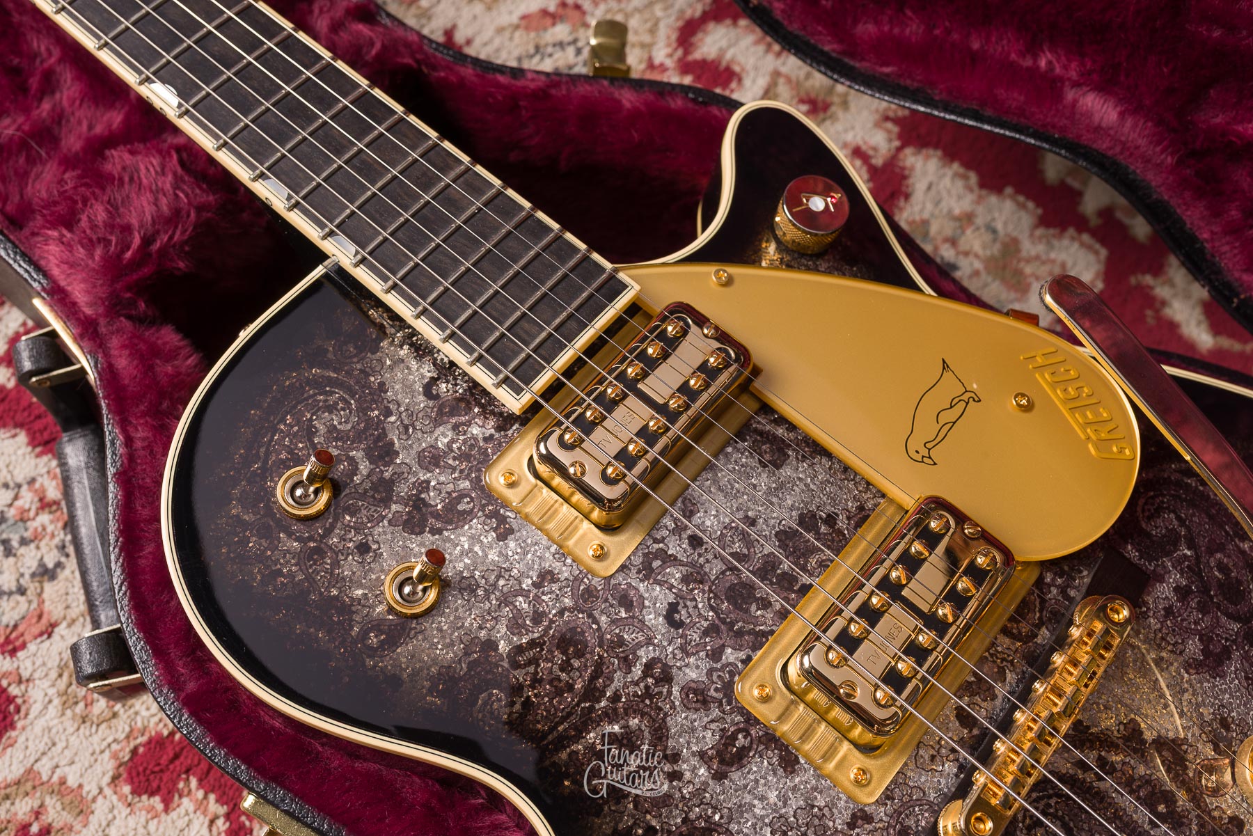 Gretsch G6134TG Limited Edition Paisley Penguin - Black #JT23041332 Second Hand