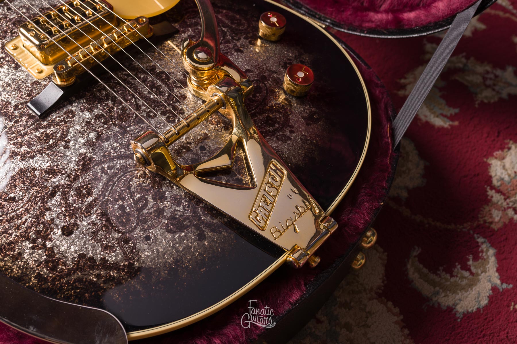 Gretsch G6134TG Limited Edition Paisley Penguin - Black #JT23041332 Second Hand