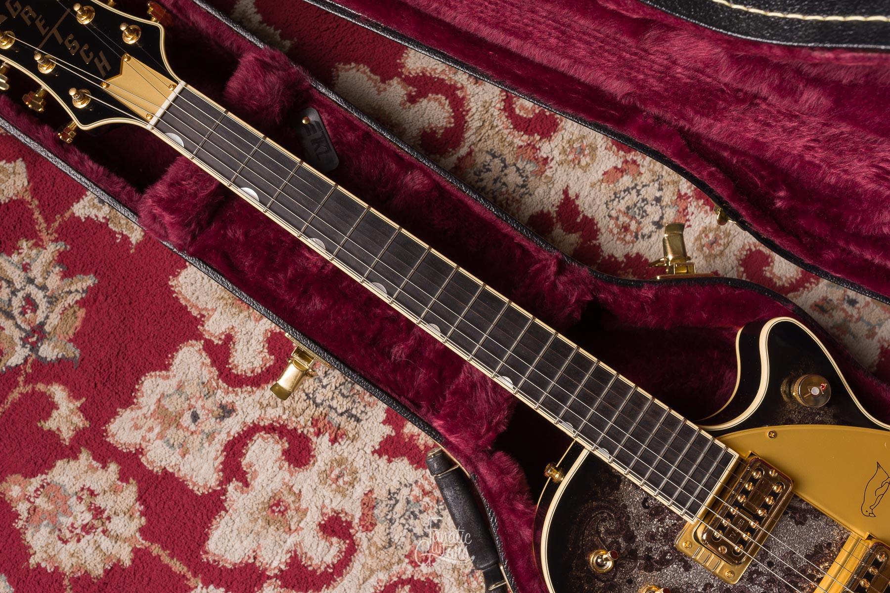 Gretsch G6134TG Limited Edition Paisley Penguin - Black #JT23041332 Second Hand