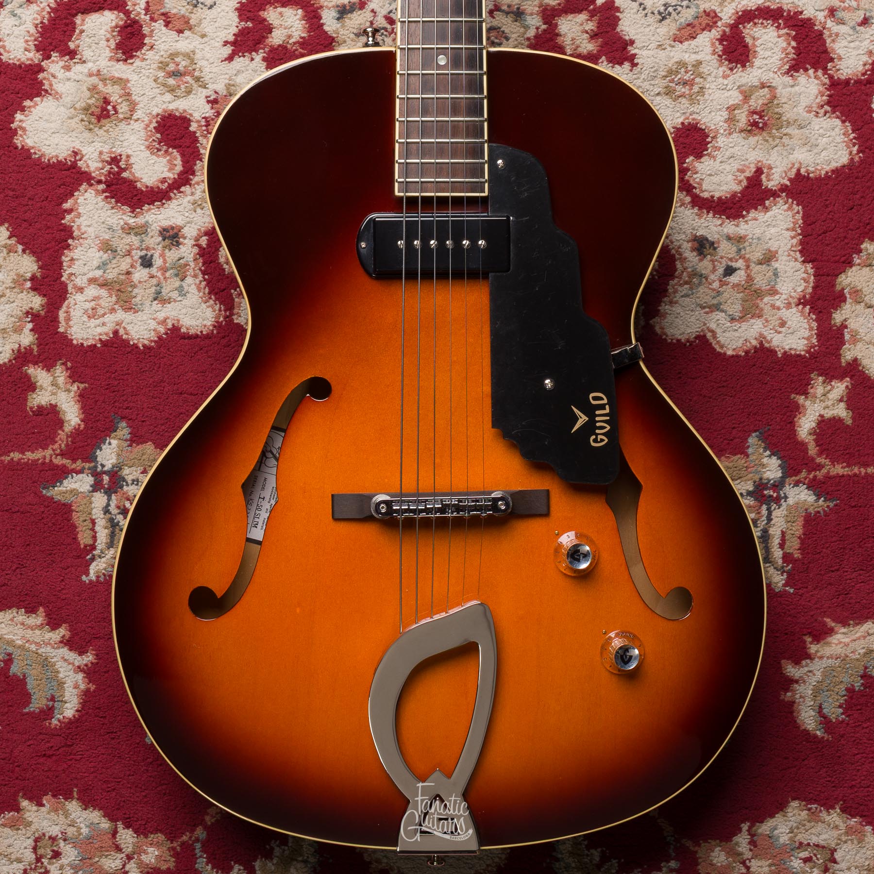 Guild T-50 Slim - Vintage Sunburst #KS2204839 Segunda Mano