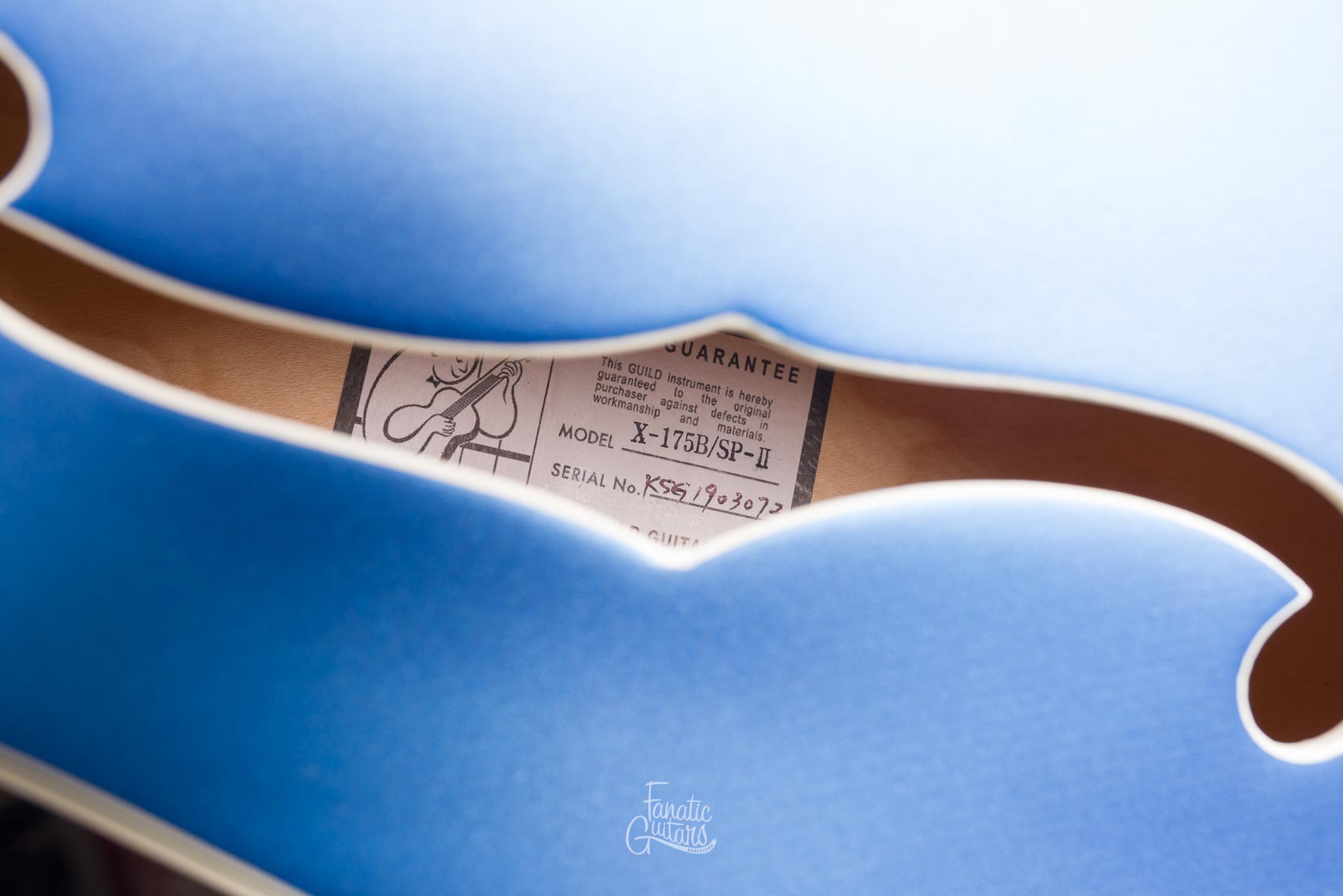 Guild X-175B/SP-II Manhattan Special - Malibu Blue #KSG1903073 Second Hand