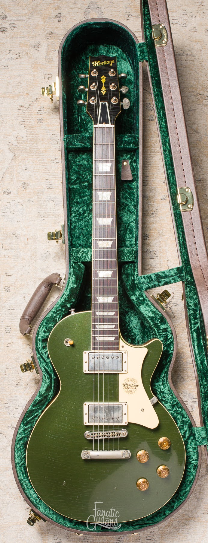 Heritage Custom Shop Core H-150 - Cadillac Green (Artisan Aged) #HC1240581