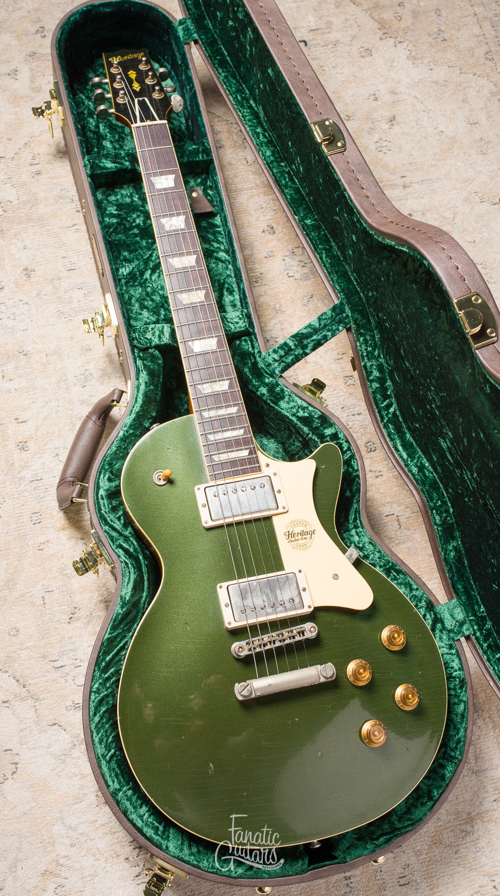 Heritage Custom Shop Core H-150 - Cadillac Green (Artisan Aged) #HC1240581