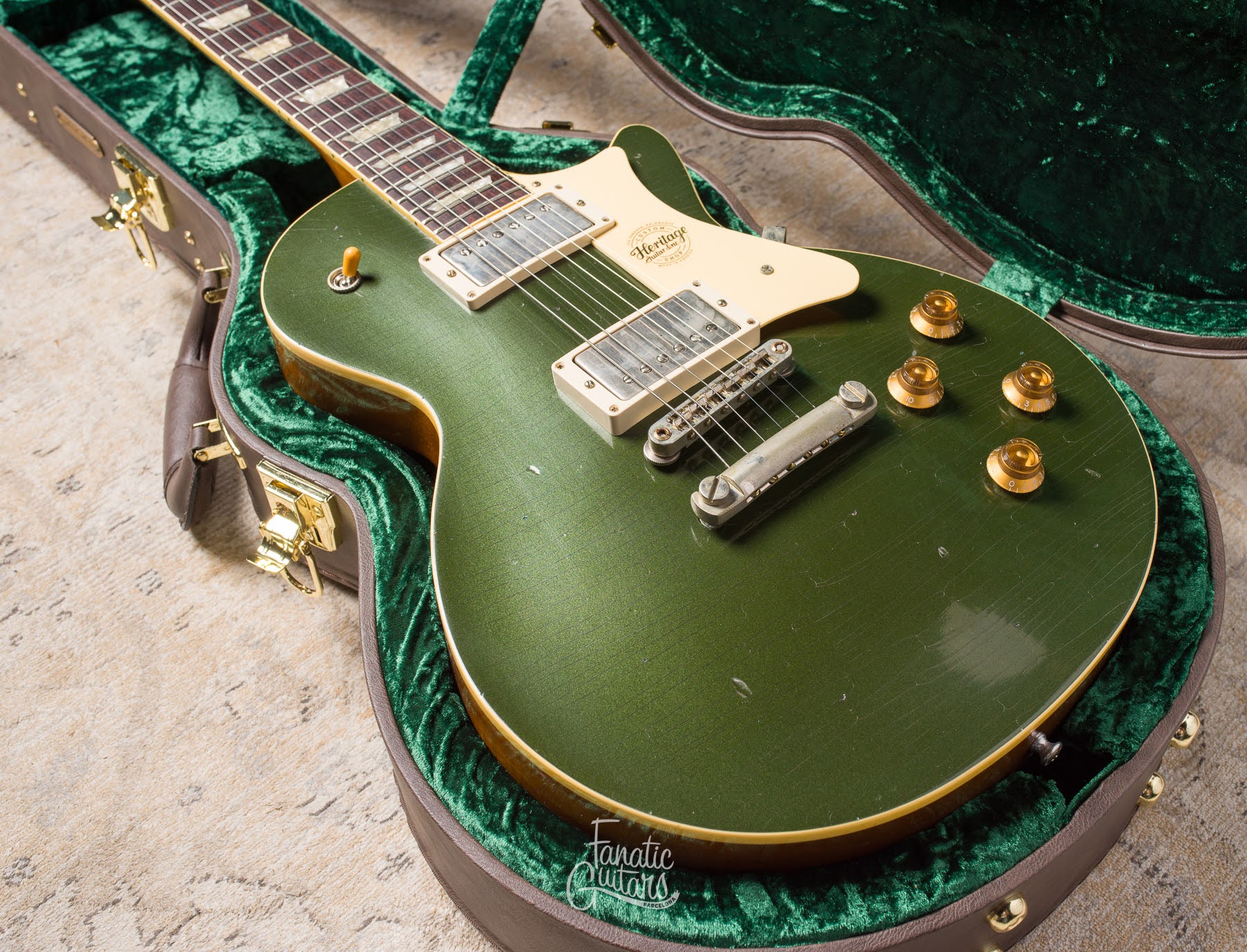 Heritage Custom Shop Core H-150 - Cadillac Green (Artisan Aged) #HC1240581