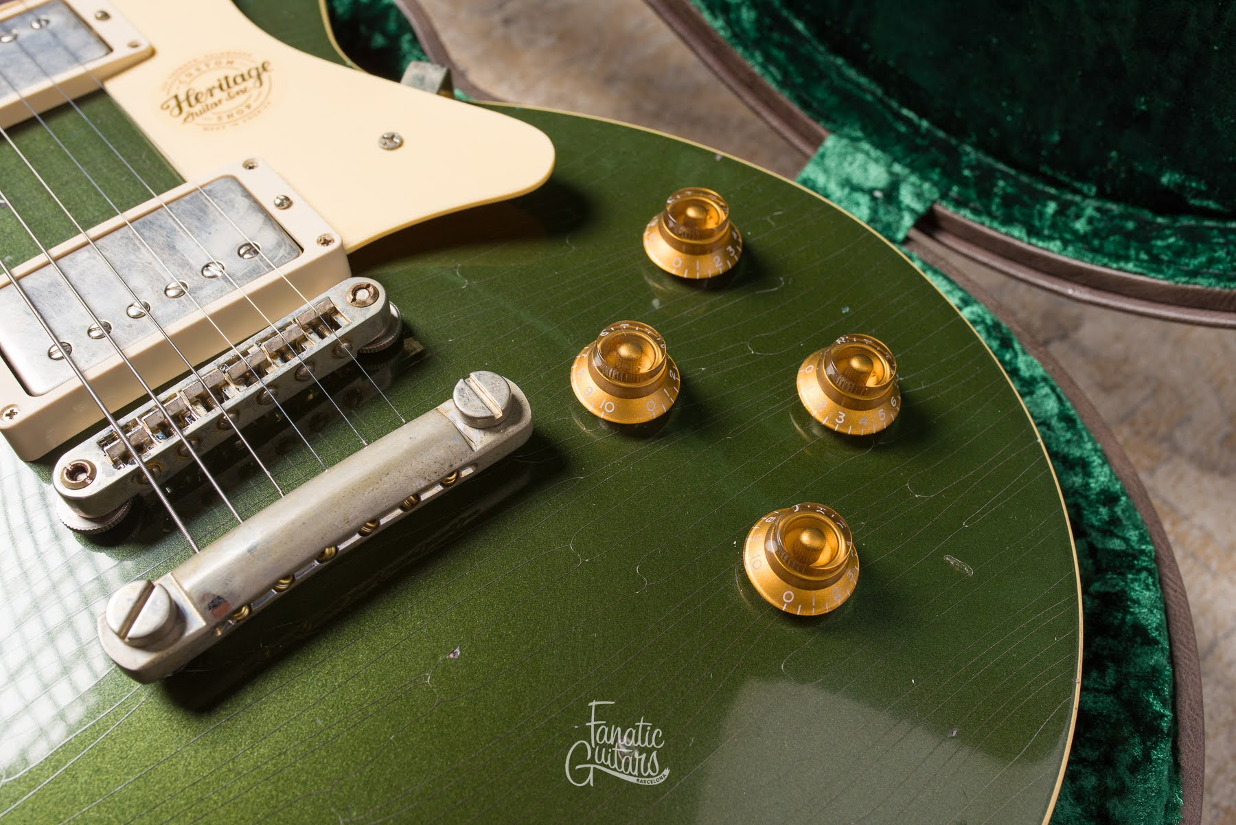Heritage Custom Shop Core H-150 - Cadillac Green (Artisan Aged) #HC1240581