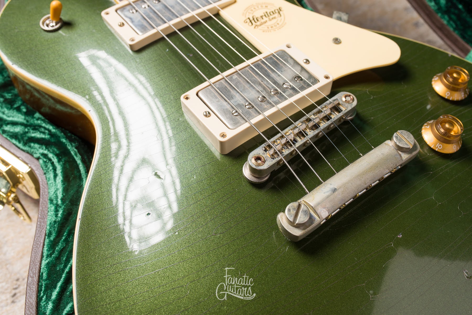 Heritage Custom Shop Core H-150 - Cadillac Green (Artisan Aged) #HC1240581
