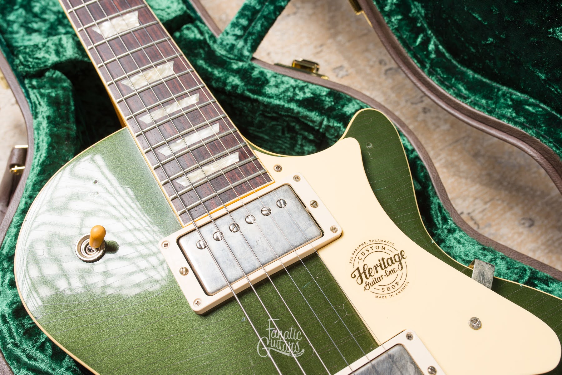 Heritage Custom Shop Core H-150 - Cadillac Green (Artisan Aged) #HC1240581