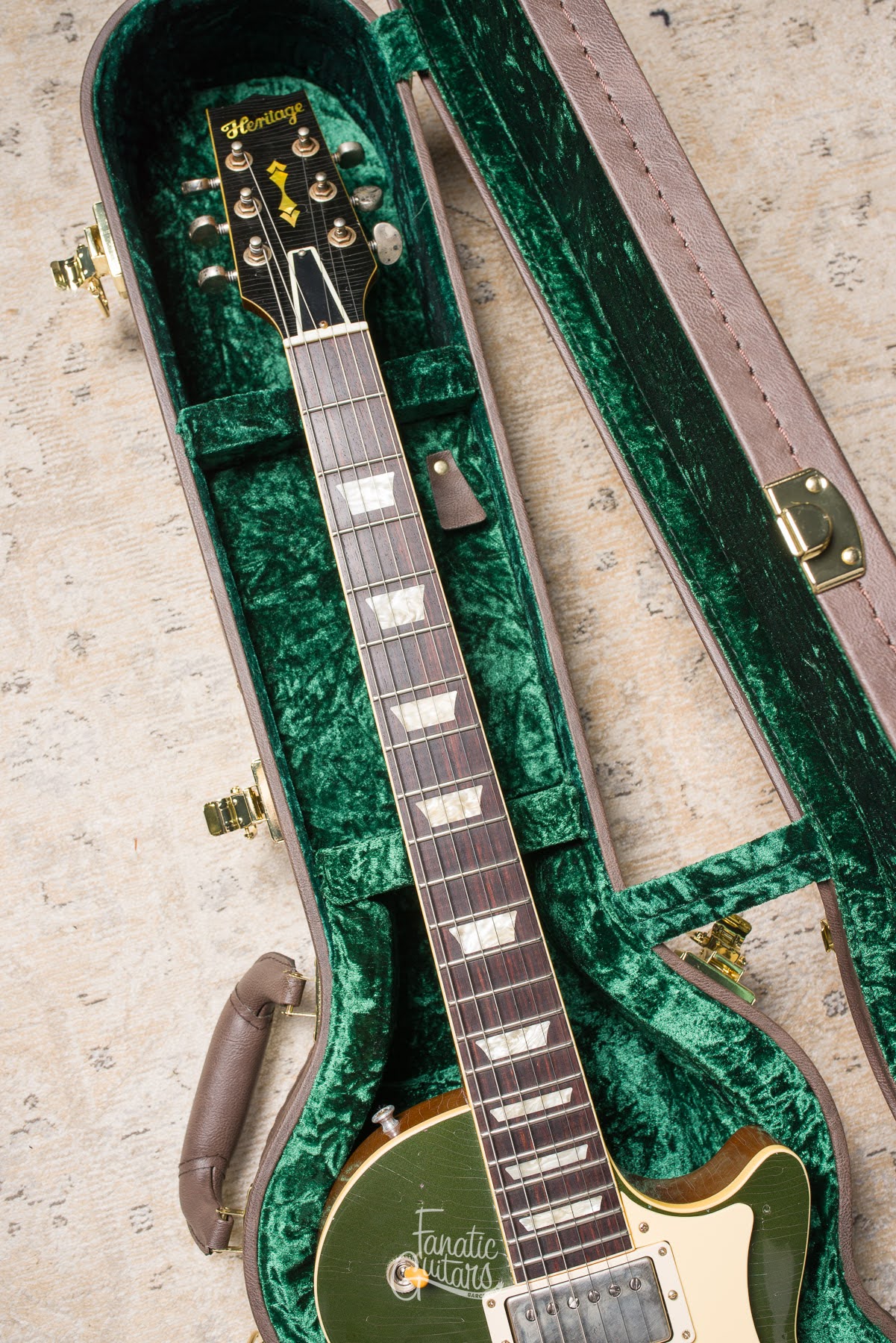 Heritage Custom Shop Core H-150 - Cadillac Green (Artisan Aged) #HC1240581
