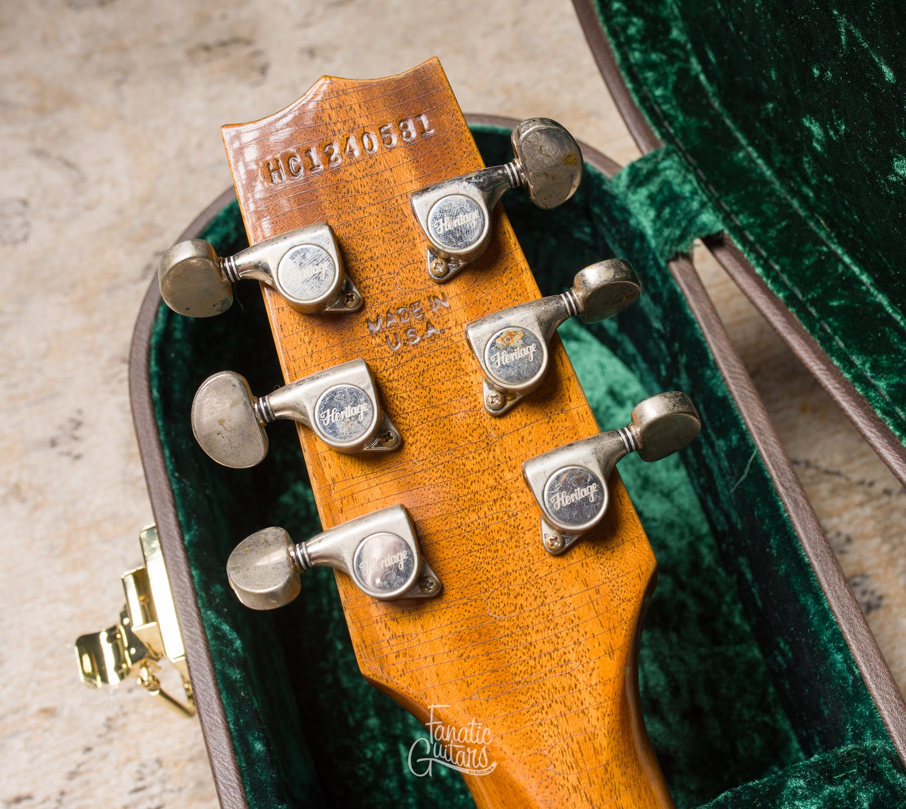 Heritage Custom Shop Core H-150 - Cadillac Green (Artisan Aged) #HC1240581