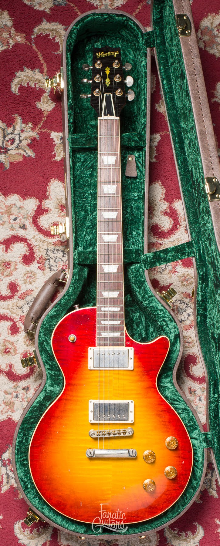 Heritage Custom Shop Core H-150 - Dark Cherry Sunburst (Artisan Aged) #HC1231192 Second Hand