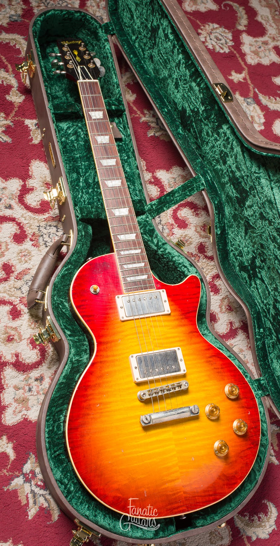 Heritage Custom Shop Core H-150 - Dark Cherry Sunburst (Artisan Aged) #HC1231192 Second Hand