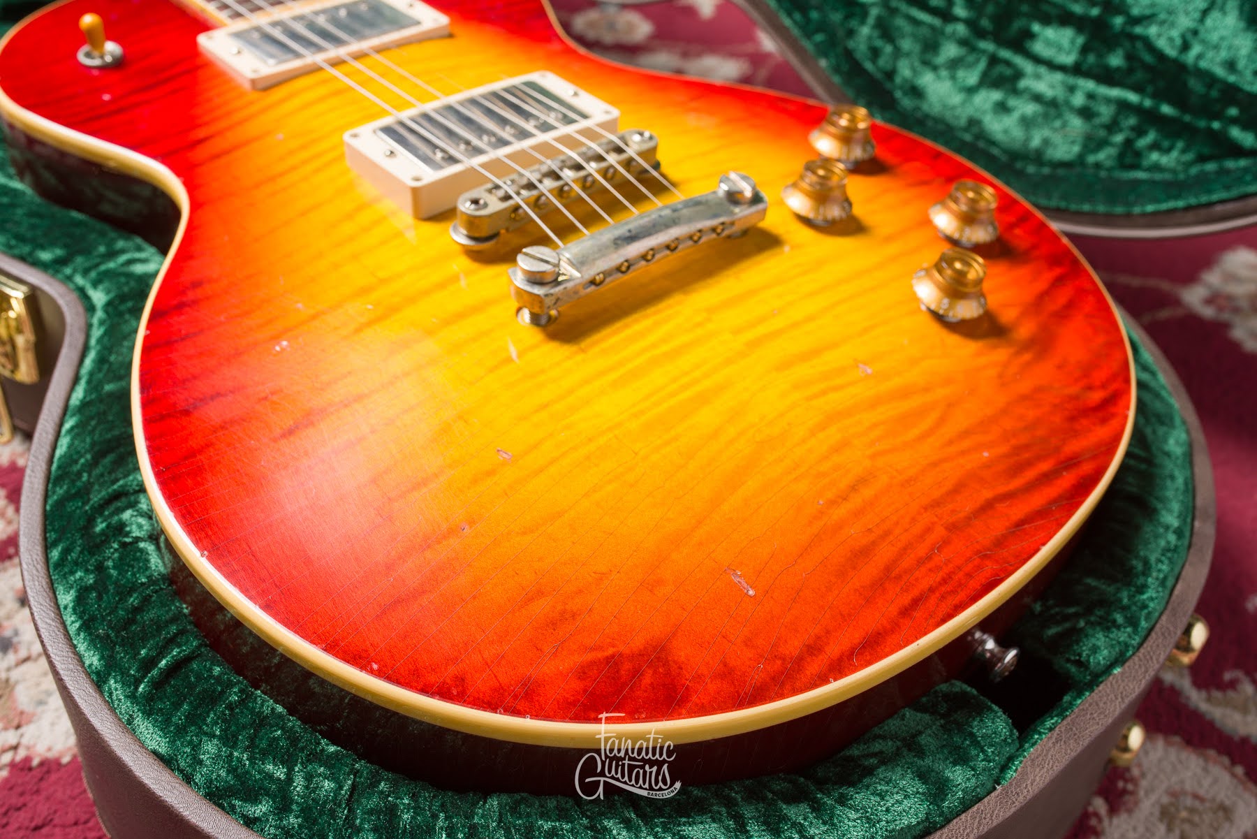 Heritage Custom Shop Core H-150 - Dark Cherry Sunburst (Artisan Aged) #HC1231192 Second Hand