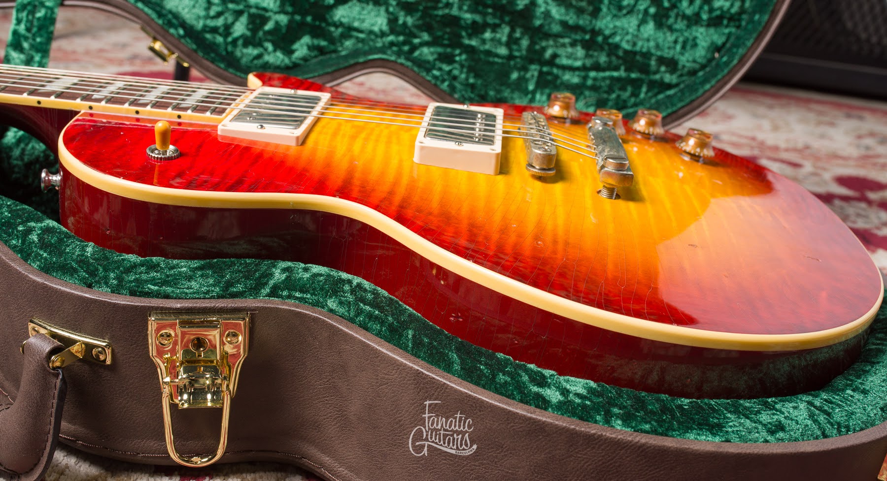 Heritage Custom Shop Core H-150 - Dark Cherry Sunburst (Artisan Aged) #HC1231192 Second Hand