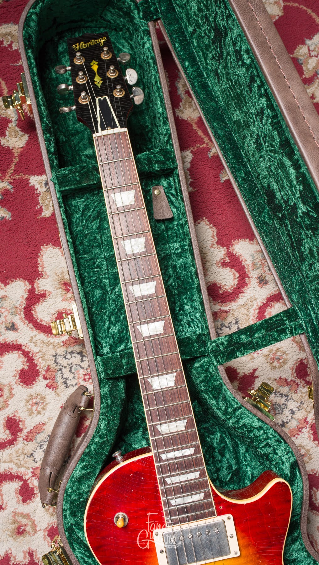 Heritage Custom Shop Core H-150 - Dark Cherry Sunburst (Artisan Aged) #HC1231192 Second Hand