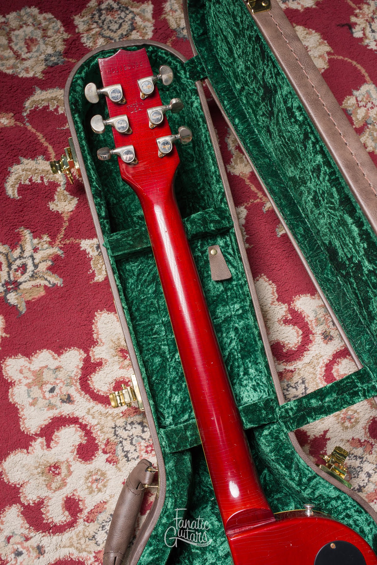 Heritage Custom Shop Core H-150 - Dark Cherry Sunburst (Artisan Aged) #HC1231192 Second Hand