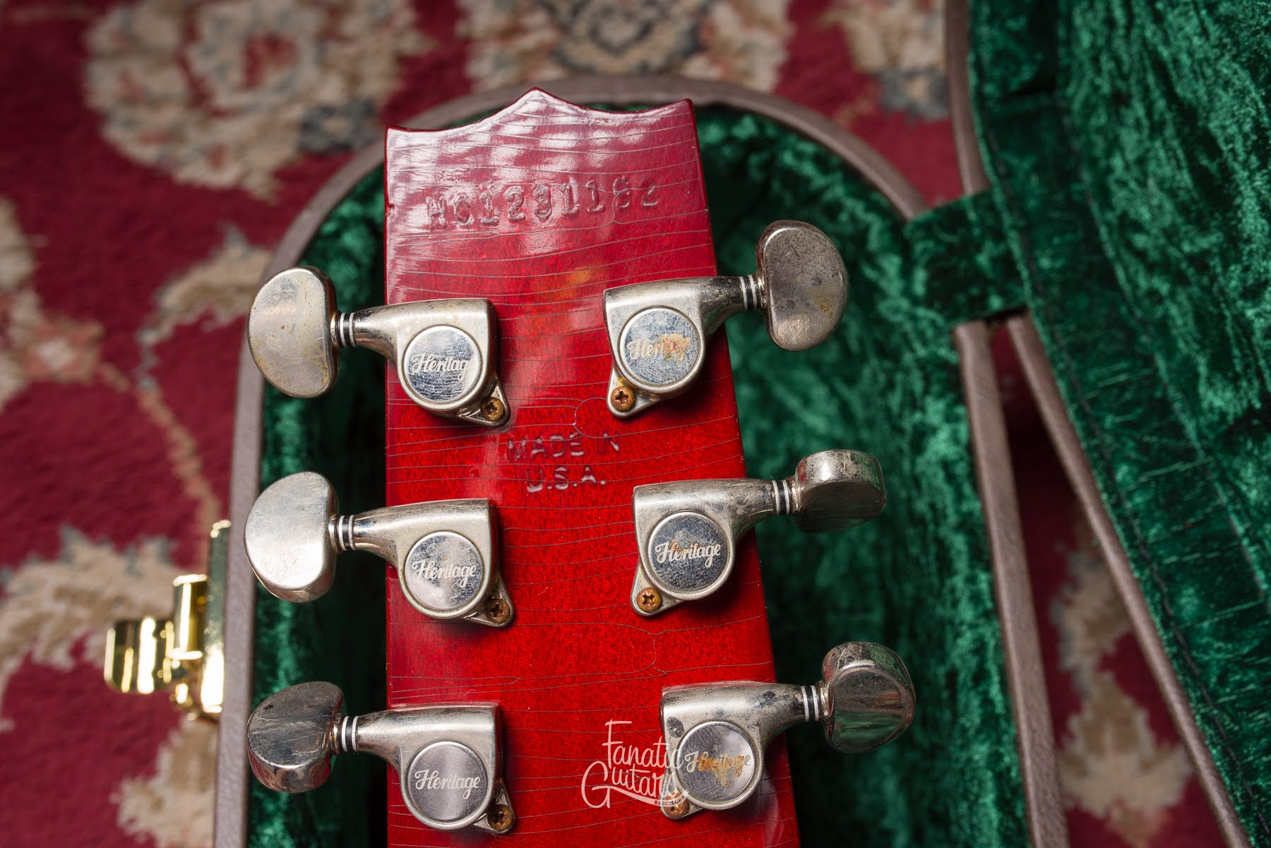 Heritage Custom Shop Core H-150 - Dark Cherry Sunburst (Artisan Aged) #HC1231192 Second Hand