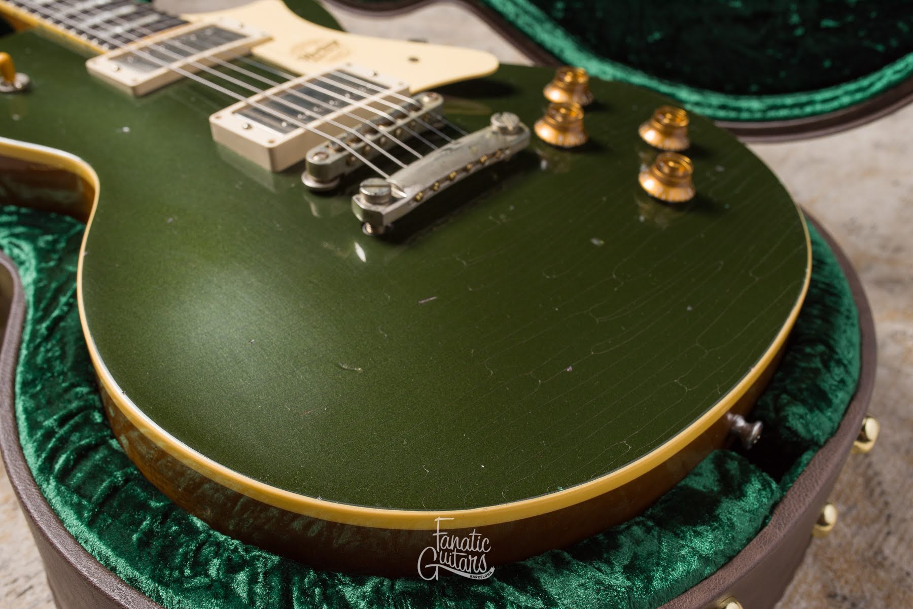 Heritage Guitars Custom Shop Core H-150 - Cadillac Green (Artisan Aged) #HC1240575