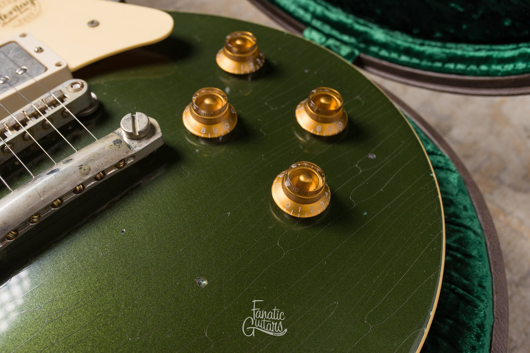 Heritage Guitars Custom Shop Core H-150 - Cadillac Green (Artisan Aged) #HC1240575
