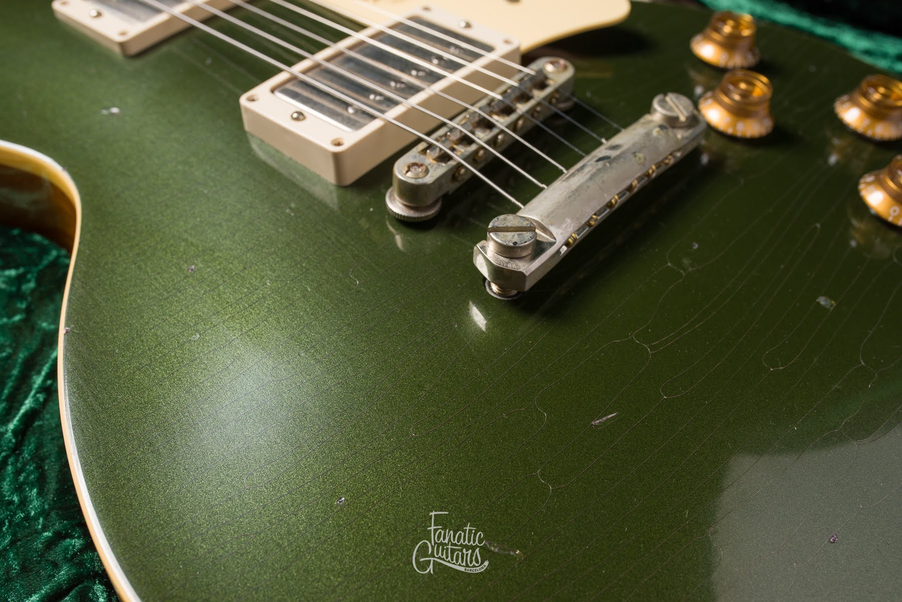 Heritage Guitars Custom Shop Core H-150 - Cadillac Green (Artisan Aged) #HC1240575