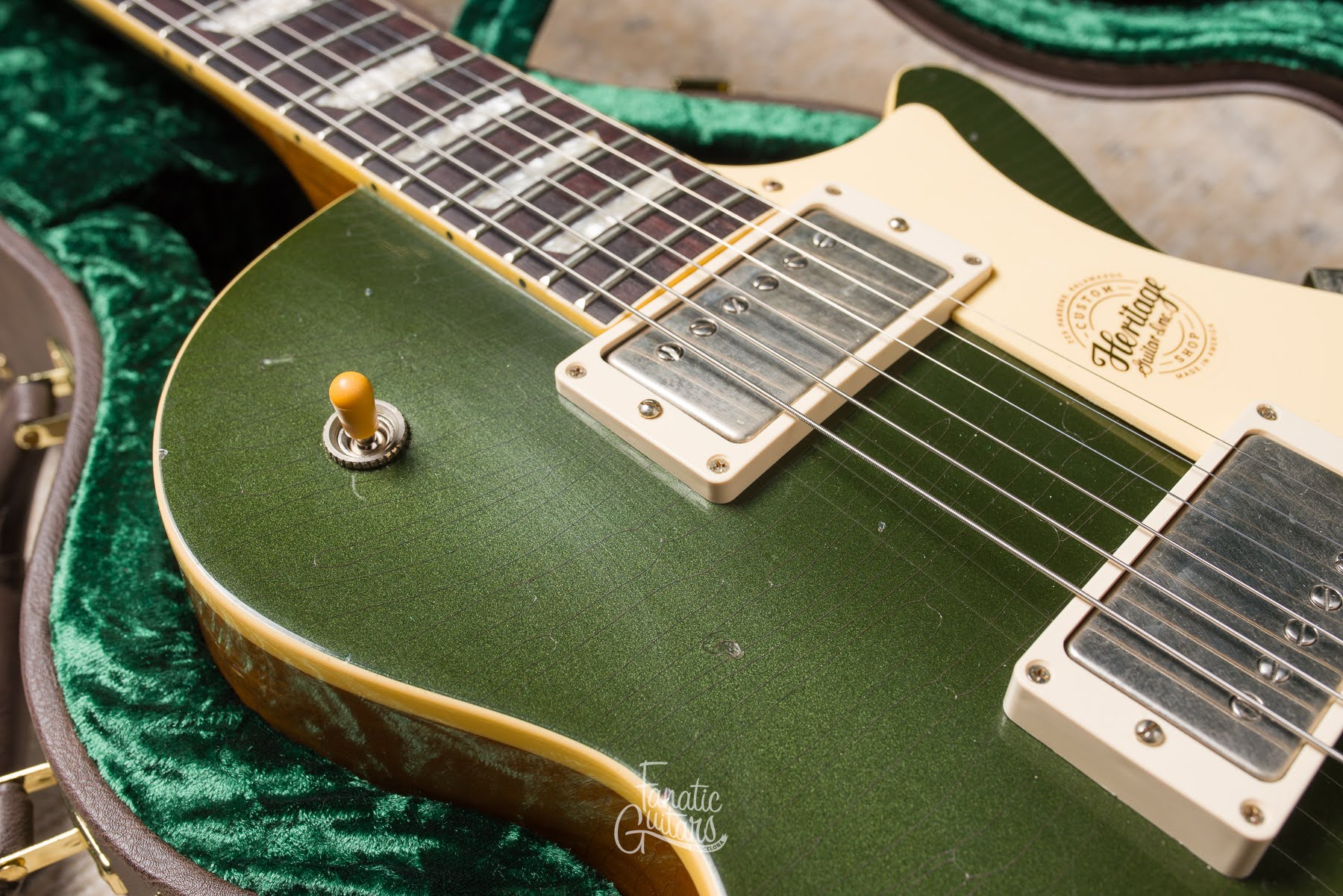 Heritage Guitars Custom Shop Core H-150 - Cadillac Green (Artisan Aged) #HC1240575