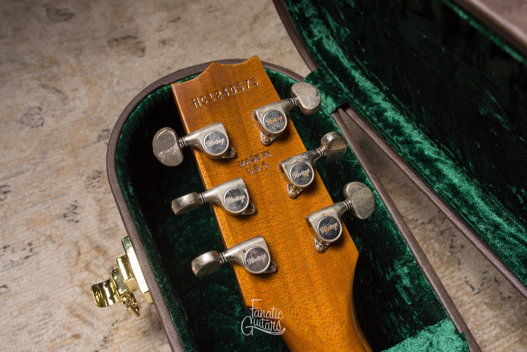 Heritage Guitars Custom Shop Core H-150 - Cadillac Green (Artisan Aged) #HC1240575